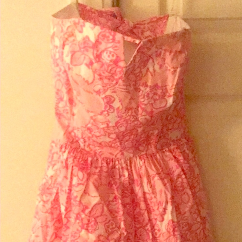 Lilly Pulitzer strapless dress